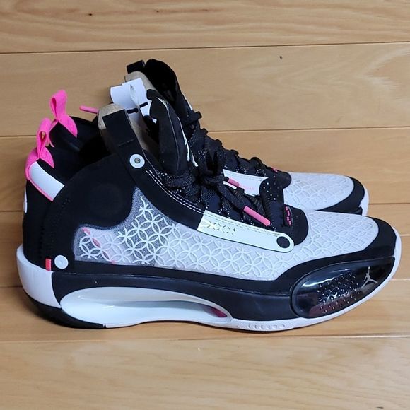 Jordan Other - Air Jordan 34 XXXIV Chinese New Year Black Metallic Silver White AR3240-016